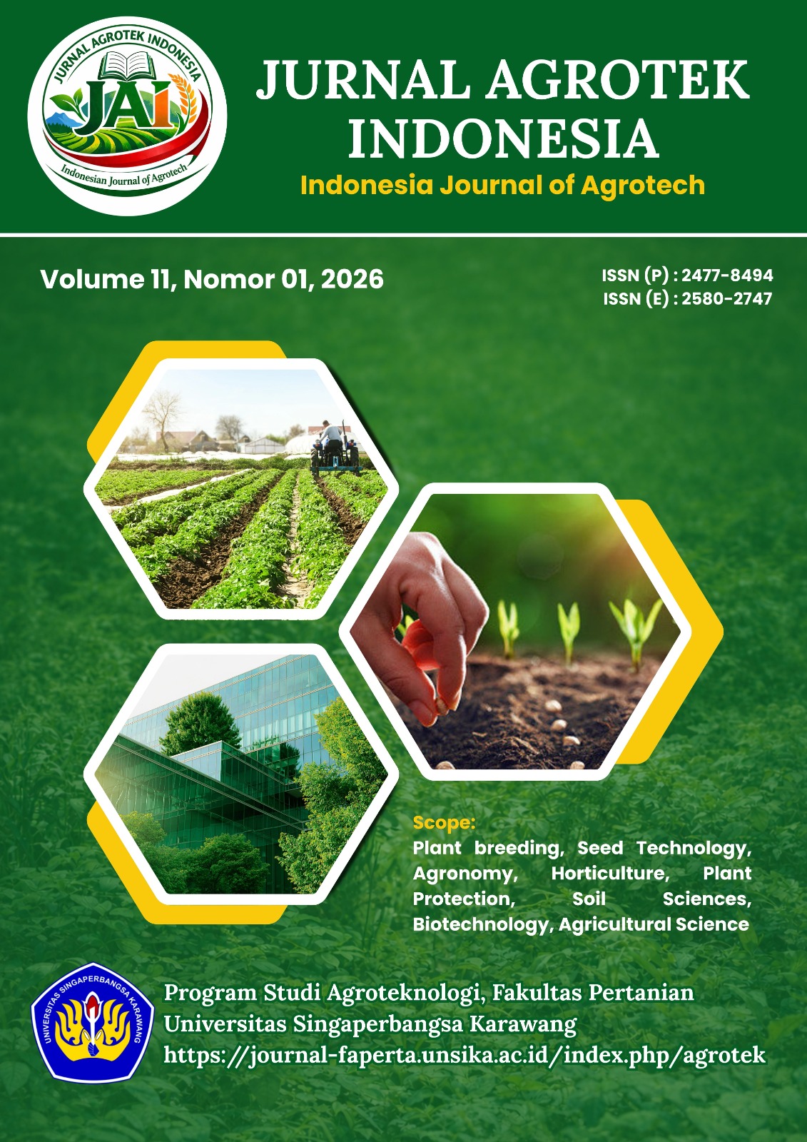 					Lihat Vol 11 No 1 (2026): Jurnal Agrotek Indonesia (Indonesian Journal of Agrotech)
				